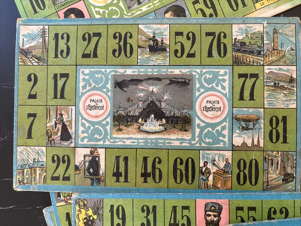 JEU DE LOTO ANCIEN ILLUSTRÉ FIN XIX DEBUT XXe - Photo 4/4