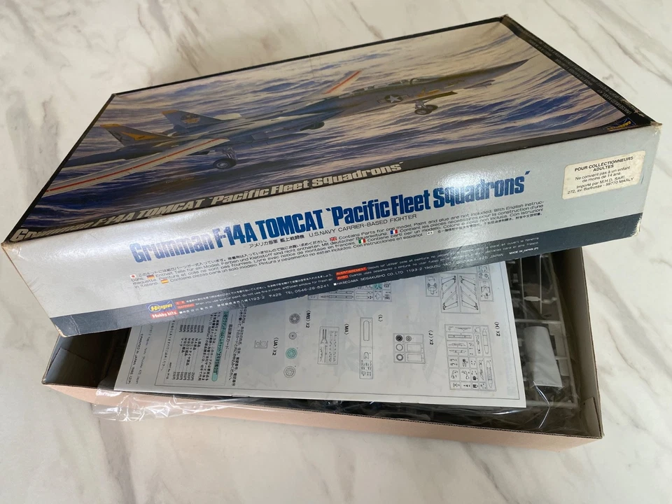 Maquette F-14A Tomcat Hasegawa 1:48 Neuve - Photo 2/4