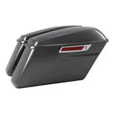 Hard Saddlebags For Harley Touring Road Glide 2014-24 23 Gauntlet Gray Metallic