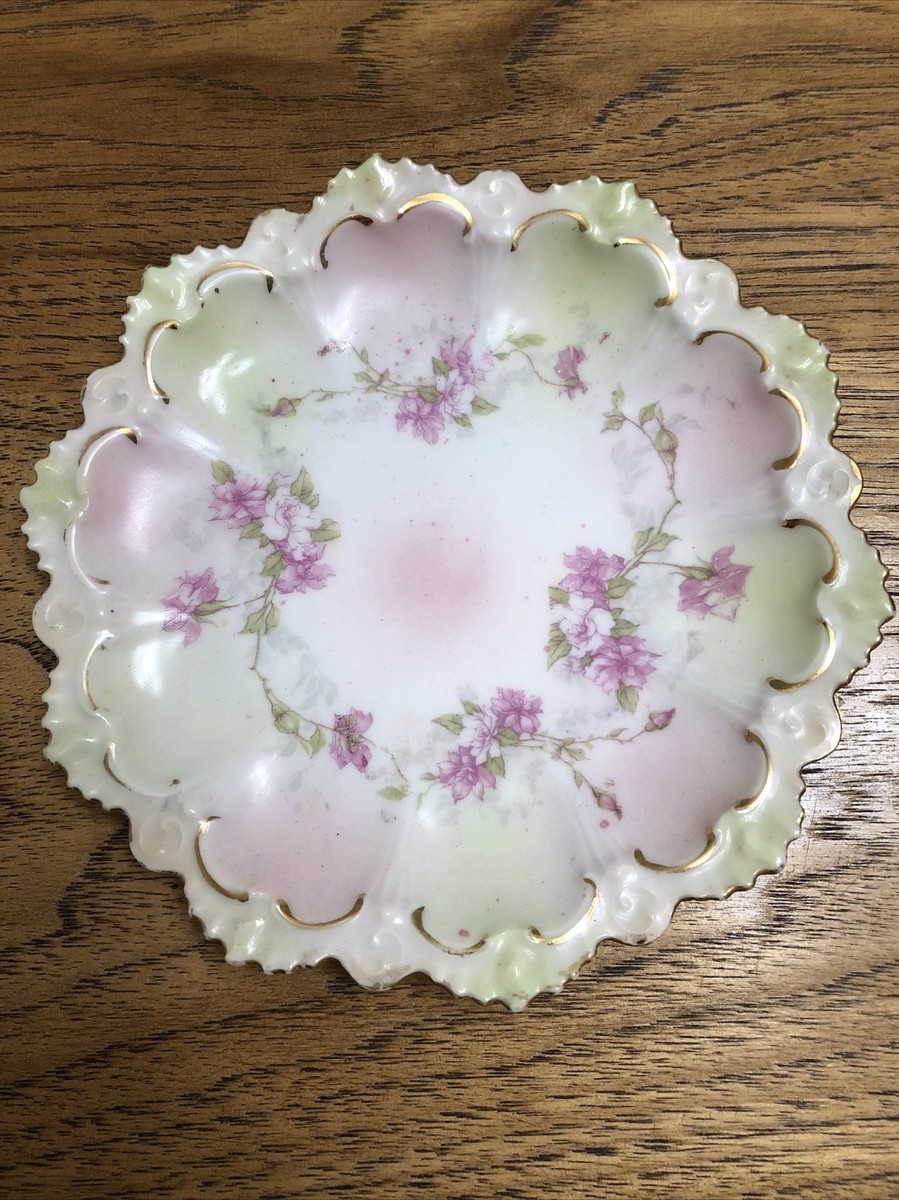 Antique M Z Austria Set Of 4 Plates | eBay