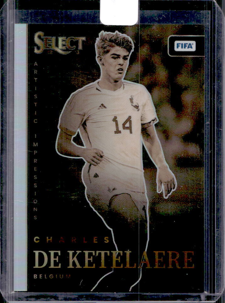 2022-23 Panini Select FIFA Charles De Ketelaere Artistic Impressions #22 Belgium
