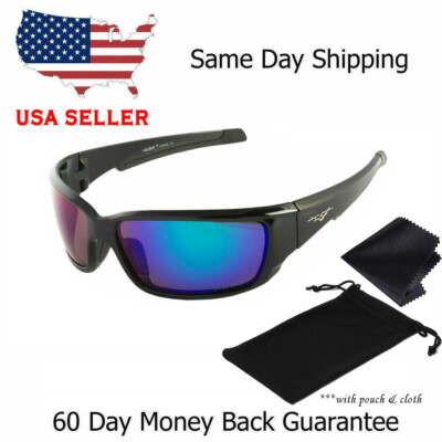 Polarized sunglasses Men's Driving glasses Wrap Outdoor Sports UV400 Eyewear