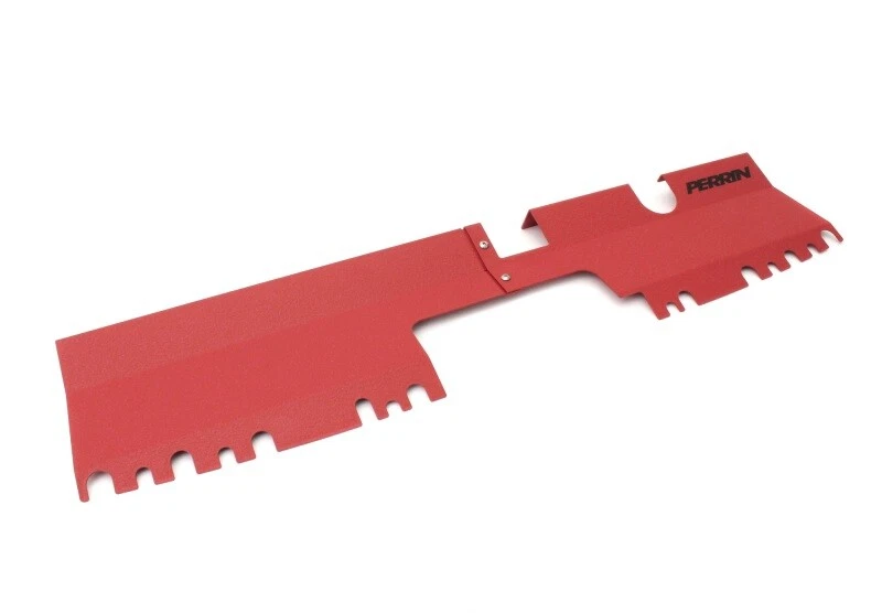 Perrin PSP-ENG-512-2RD Red Radiator Shroud for 2015-2021 Subaru WRX/STI AWD - Image 3 of 4