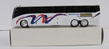 Royal Coach 9.5" MCI Renaissance T21-2015 Plastic Bank Bus MIB BR339