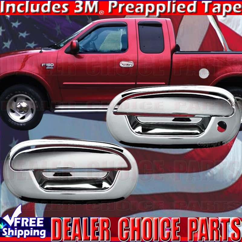 1997-2004 F-150 Pickup Front Door Handle LH, Outside, All Chrome, W/o | Classic 2 Current