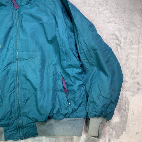 Columbia Puffer Jacket Women’s XL Radial Sleeve Vintage Windbreaker Coat Lined - Picture 4 of 7