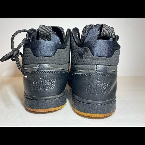 Men's Nike Ebernon Hightop Sneakers Size 8.5 Black