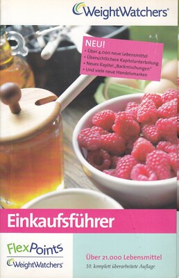 WEIGHT WATCHERS  EINKAUFSFÜHRER 2007/ ÜBER 21.000 LEBENSMITTEL / FLEXPOINTS !