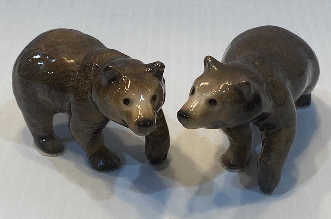 熊　Hagen Renaker 2) Retired Hagen Renaker Bears Bear Rare | eBay