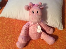 First  Main Baby Jingles Giraffe Plush Rattle Animal Stuffed Toy GIRLS