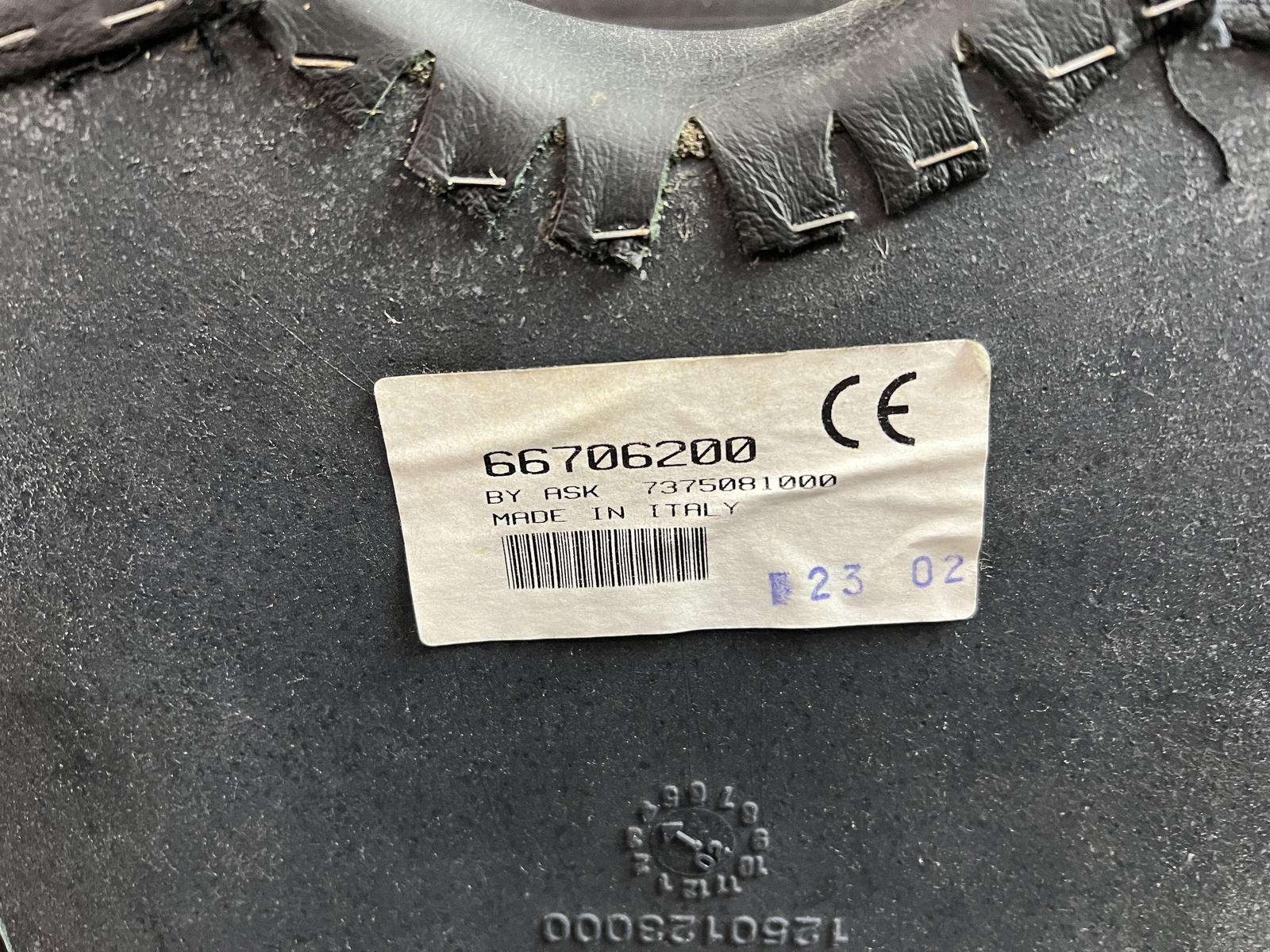 02-06 MASERATI SPYDER REAR SUBWOOFER SPEAKER BOX ID 1250123000