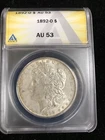1892 o Morgan Dollar AU53 - Hard Date - Affordable Grade!