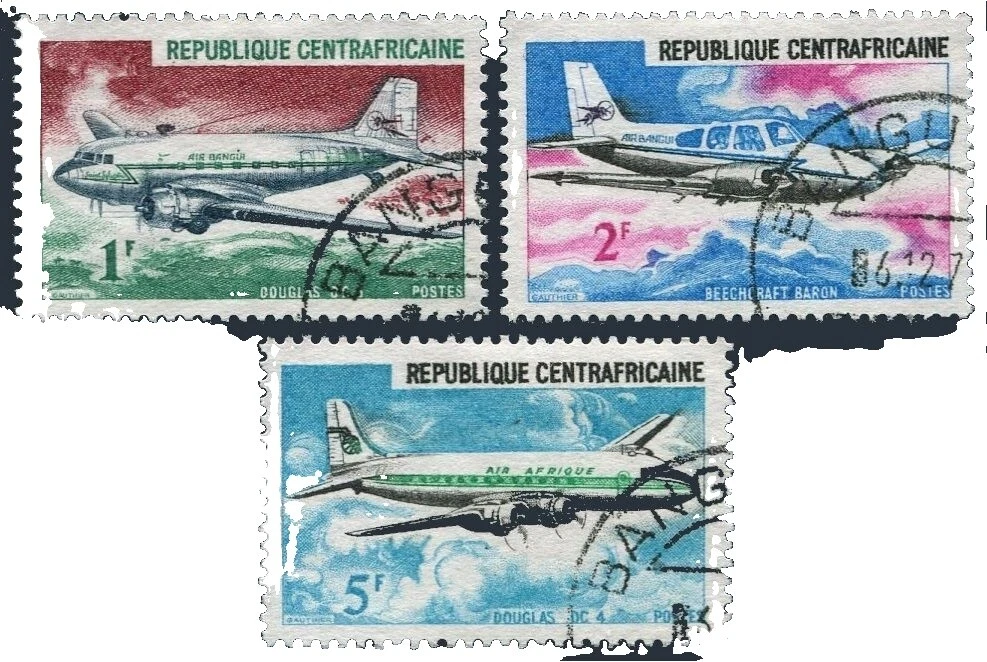 Cancelled to Order/CTO Used Aviation Postal Stamps