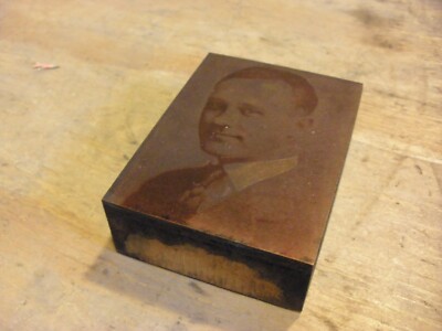 Bruce Mahan, Associate Editor History Society-Historic Iowa Printing Press Block