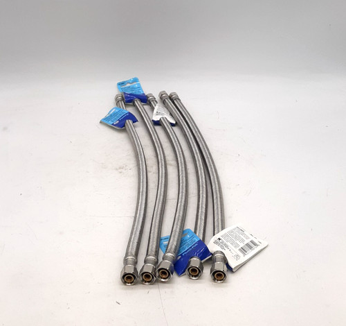 Plumb Pak PP23800 Stainless Steel Faucet Supply Line - Lot of 5