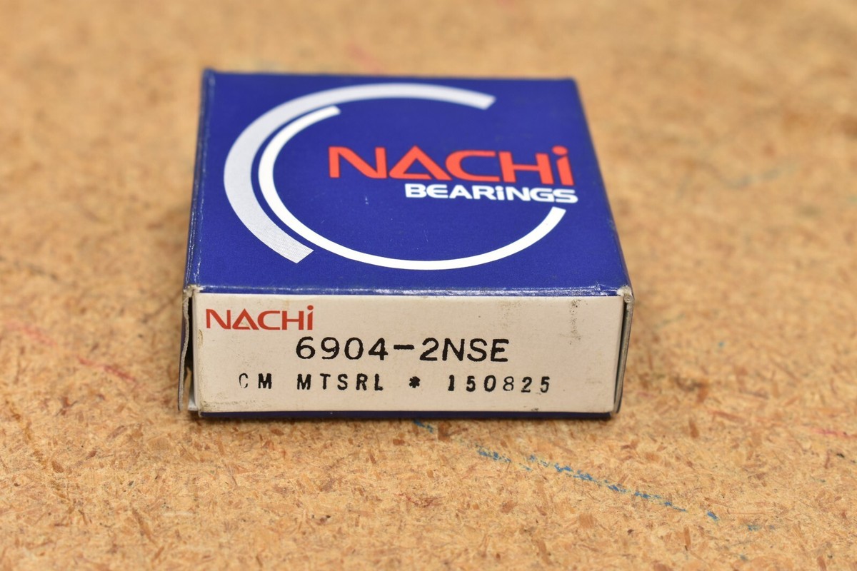 Nachi 6904-2NSE, Deep Groove Ball Bearing, 20x37x9 mm | eBay