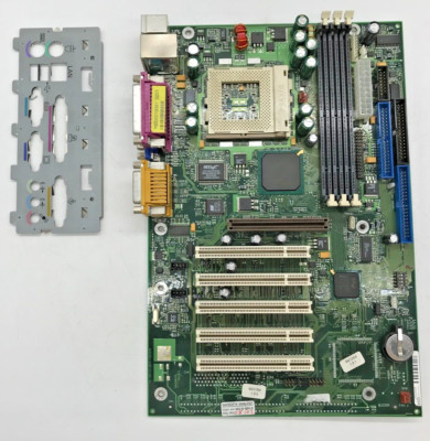 Fujitsu D1219-A10 G4 SD RAM - ATX - Socket PGA370 - with I/O Shield #M2526
