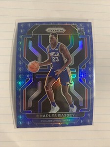 Charles Bassey    Rookie 2021-22 Prizm 75th Anniversary Blue Diamond    #304