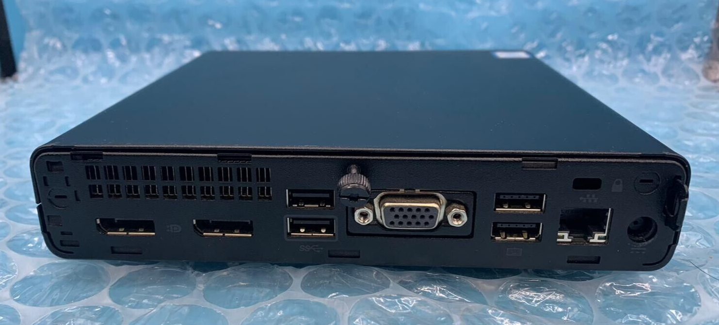 HP ProDesk 400 G5 Mini i39100T 3.1GHz 16GB RAM 256GB SSD OS