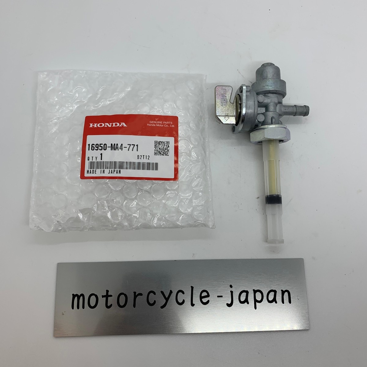 HONDA Genuine CB750K CB750F CB900F Fuel Gas Petcock Valve 16950