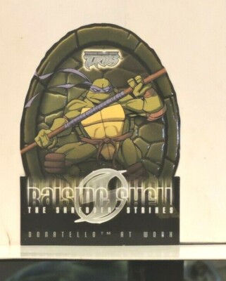 2003 Fleer Teenage Mutant Ninja Turtles 2: The Shredder Strikes #1RS Donatello..