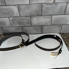 Vintage Lot of 2 Brown Belts