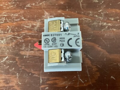 IDEC BST001 Contact Block-19617N