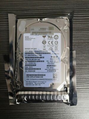 870759-B21 HP 870795-001 Internal 900GB SAS 12G 15K SFF Hard Drive