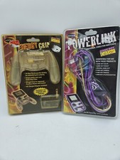 New Nyko Gameboy Lot Of 2 Energy Grip Powerlink Charger Set