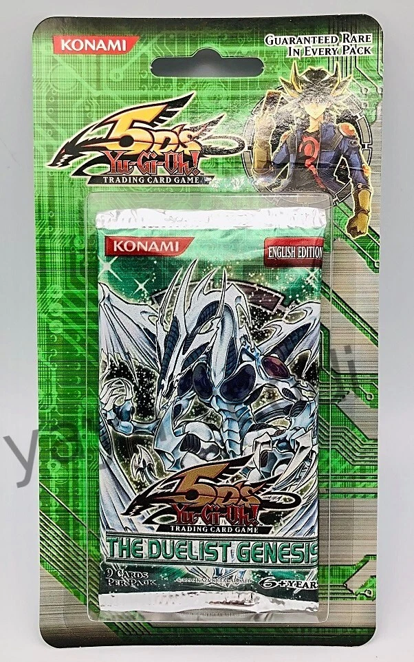 The Duelist Genesis Sealed Yu-Gi-Oh! Booster Packs in English for