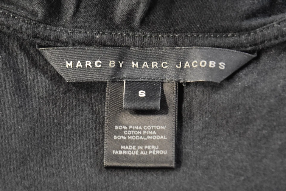 Marc Marc Jacobs Womens Top Size S Black Tank Cotton Sleeveless Casual Shirt - Image 4 of 4