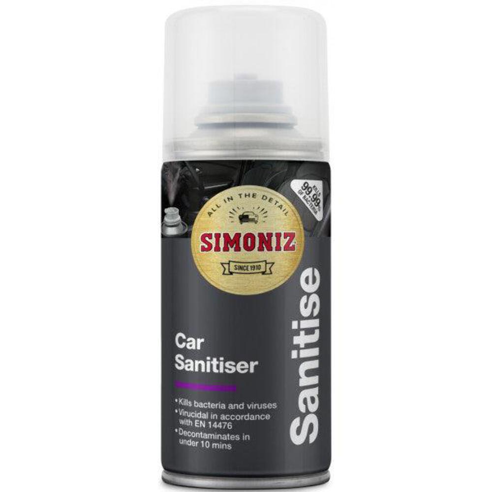 Simoniz Car Sanitiser 150ml - Kills 99.99% of Bacteria