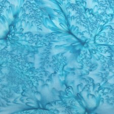 Hoffman Bali 1895 Watercolors Batik Fabric, By The Half Yard, 1895-560-TIDEPOOL