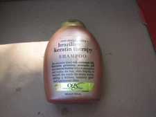 Organix Ever Straightening Brazilian Keratin Therapy Shampoo 13 Oz