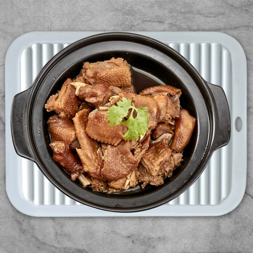 3 Pcs Silicone Trivets For Hot Pots And Pans 9"x12" Heat Resistant Trivet Mat Ho - Picture 8 of 9