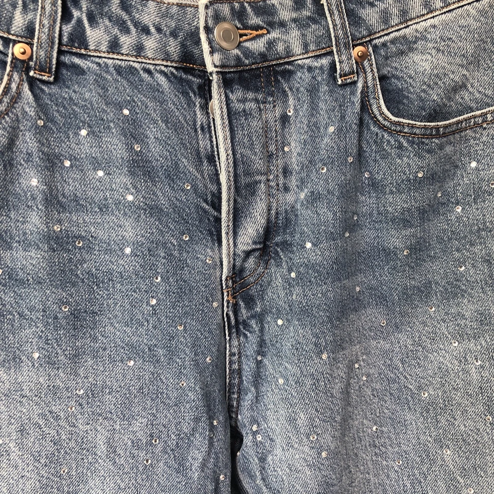 H M Diamanté Jeans 14 - Image 2 of 4