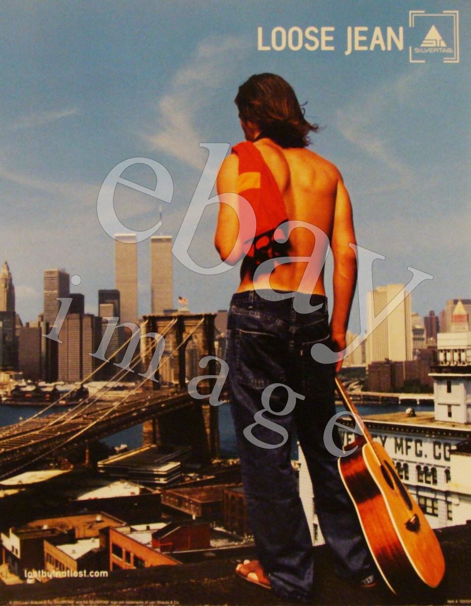 Levi's Jeans World Trade Center Advertising Poster 22 Levi's Jeans World Trade Center Advertising Poster 22