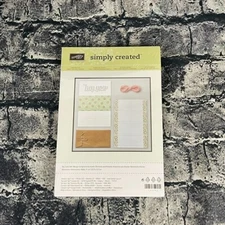 Stampin' Up! GREETING YOU SIMPLY CREATED 9x6 Card Kit 133793 Makes 8 cards