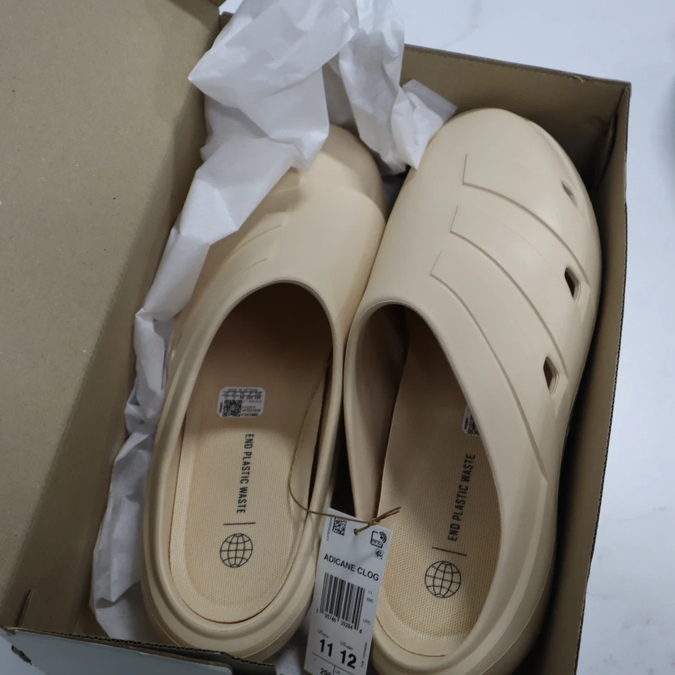 Adidas Unisex-Adulto Adicane Zueco Deslizable Sandalia Strata 11 Hombres/12 Mujeres - NUEVO Foto 2 de 4