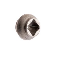 Anello Mezza Borchia in ferro battuto per ringhiera cancello decoro foro quadro