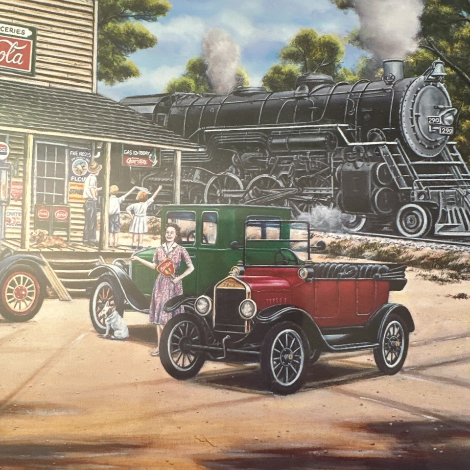 Coca-Cola 1000 Piece Puzzle "All Aboard" 24" x 30" 1JIG10575 2011 New - Image 3 of 4