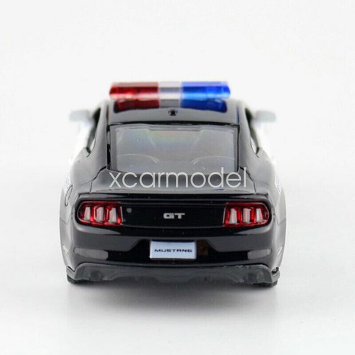 Ford Mustang GT Polizeiauto Spielzeug Maßstab 1:36 Diecast Pull Back Spielzeugauto Jungen Spielzeug - Bild 8 von 24