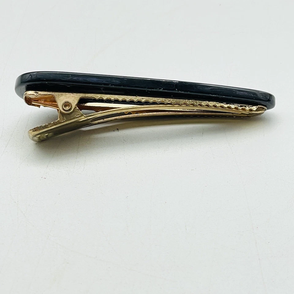 Pinza de pelo púrpura brillante tono dorado triángulo abierto clásico carrera disfraces LARP Foto 3 de 4