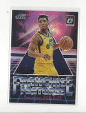 2018-19 Donruss Optic Franchise Features Purple Prizm #29 Donovan Mitchell Jazz
