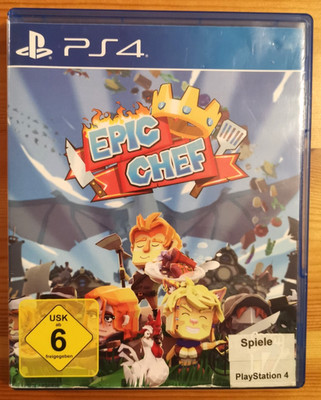 PLAYSTATION 4 - Epic Chef (PS4) Blu-ray Disc - Deutsch - 2022 - USK 16
