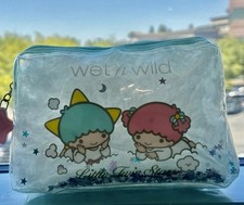 Vintage Sanrio Little Twin Stars Wet N Wild Makeup Bag
