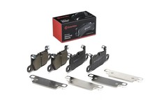 Brembo Rear Brake Pad Set fits Audi e-Tron GT Porsche Cayenne 4 4.0 3.0 P 65 044