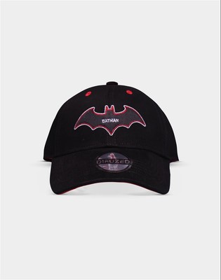 Warner Batman Schwarz & Rot Difuzed gebogener Hut