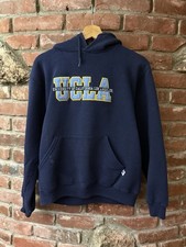 Vintage 2000s Russell Athletic UCLA Hoodie Sweatshirt Size Small University