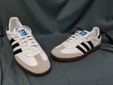 Adidas Samba OG J IE3675 Cloud White Core Black Gum Boys Size 5 NEW NO BOX